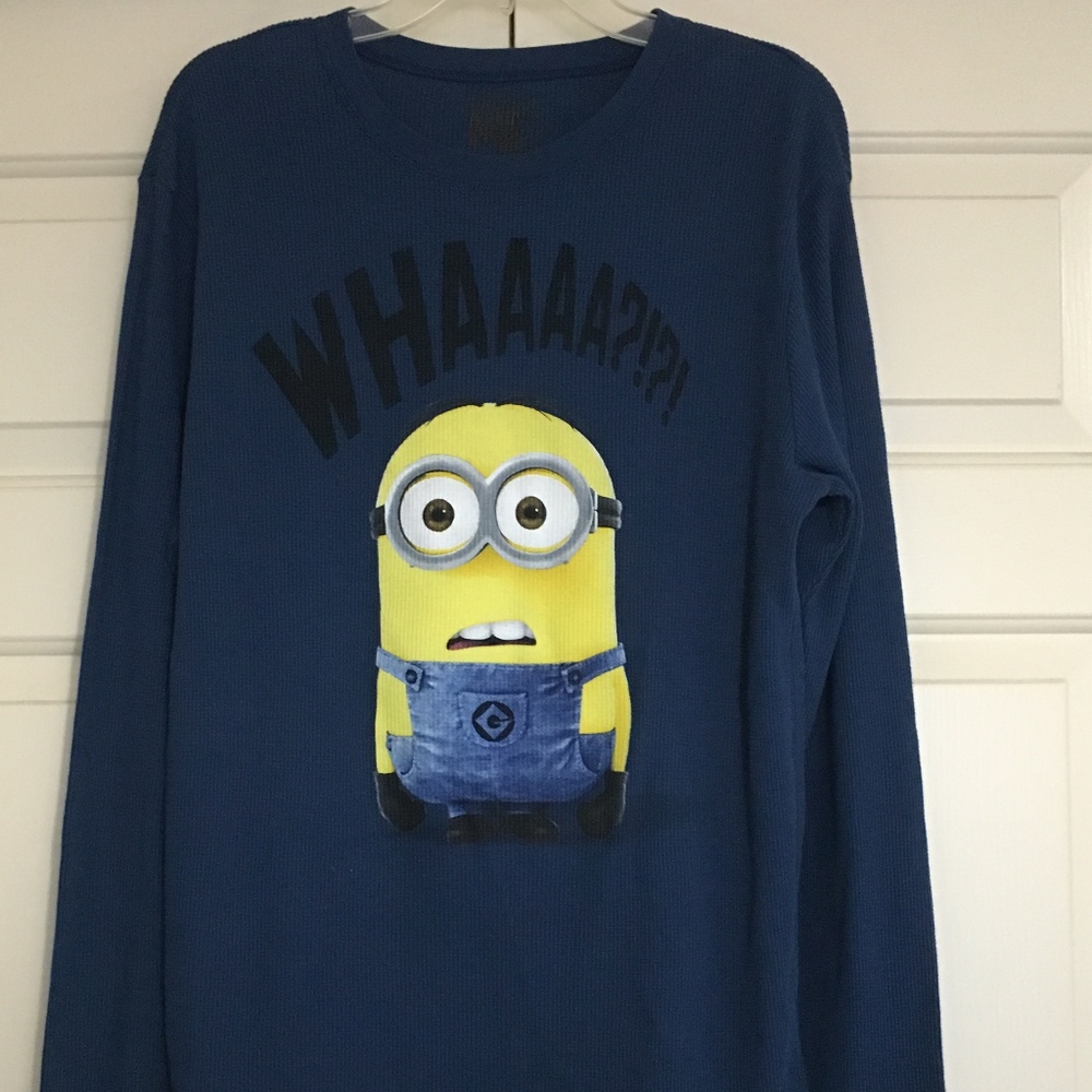 Despicable Me/Minion Thermal Shirt Large